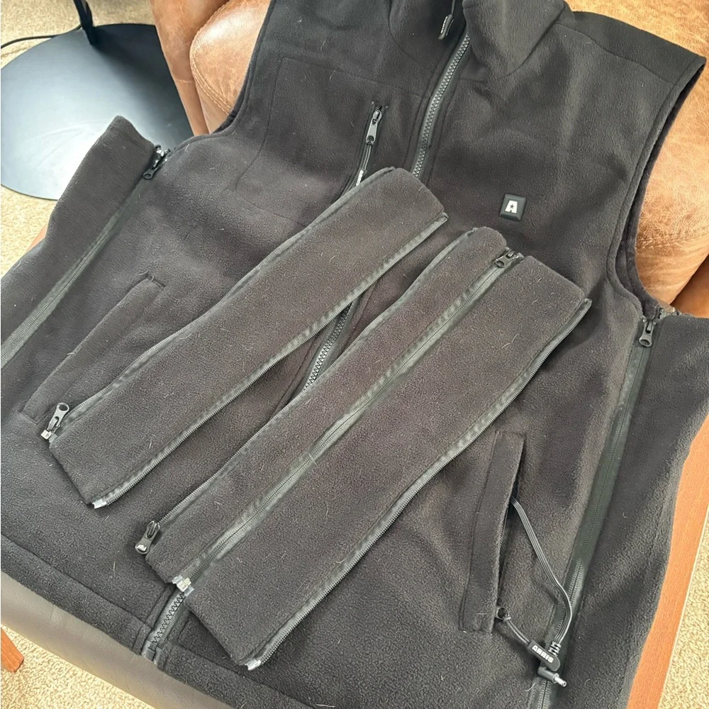Arris women’s heated vest, customizable size/ fit. Black. Like New. - Picture 10 of 10